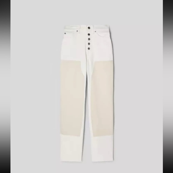 Everlane Womens The Painter Jean Bone White Size sz 27NWT $128 - Picture 5 of 13